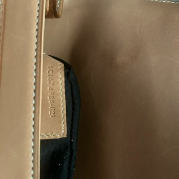 Saint Laurent Fermoir Smooth Calf Leather Handbag - Picture 8 of 12